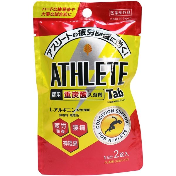 薬用ATHLETE Tab 2錠×1パック 4971902087528 2錠入×12セット 紀陽