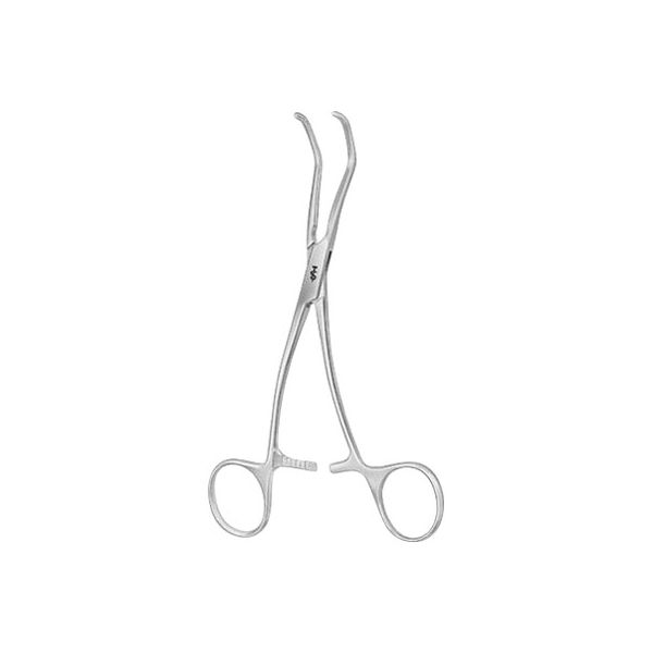 ビー・ブラウンエースクラップ 小児用吻合・多目的鉗子 無外傷性 弯曲