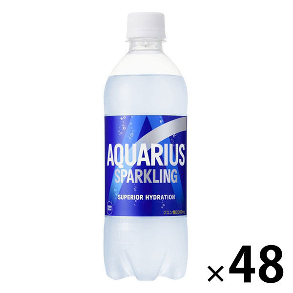 入園入学祝い コカ・コーラ アクエリアス 1セット(48本 490ml スパークリング 炭酸飲料