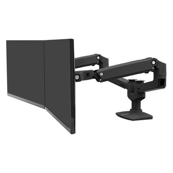 Ergotron LX Dual Side-by-Side Arm、Matte Black 45-245-224 1個