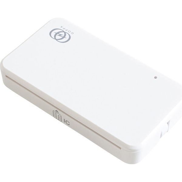 GOPPA 接触型ＩＣカードリーダー GP-ICCR/W 1個（直送品）
