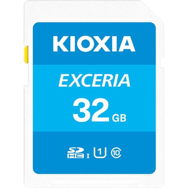 キオクシア ＵＨＳーＩ対応 Ｃｌａｓｓ１０ ＳＤＨＣメモリカード ３２ＧＢ KSDU-A032G 1個（直送品） - アスクル