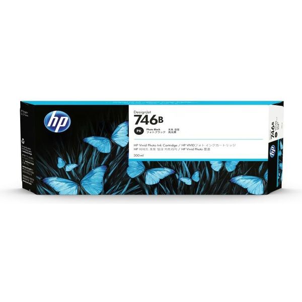 HP（ヒューレット・パッカード） 純正インク HP746B フォトブラック 300ml 3WX35A 1個（直送品）