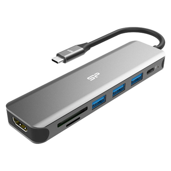 ビジネス Plugable 7-in-1 USB-C ドッキングステーション 565