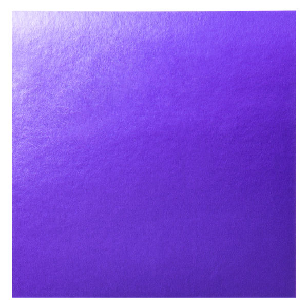 菅公工業 タックカラーシール ホイルメタル 単色 紫 15cm 20枚入 ミ663