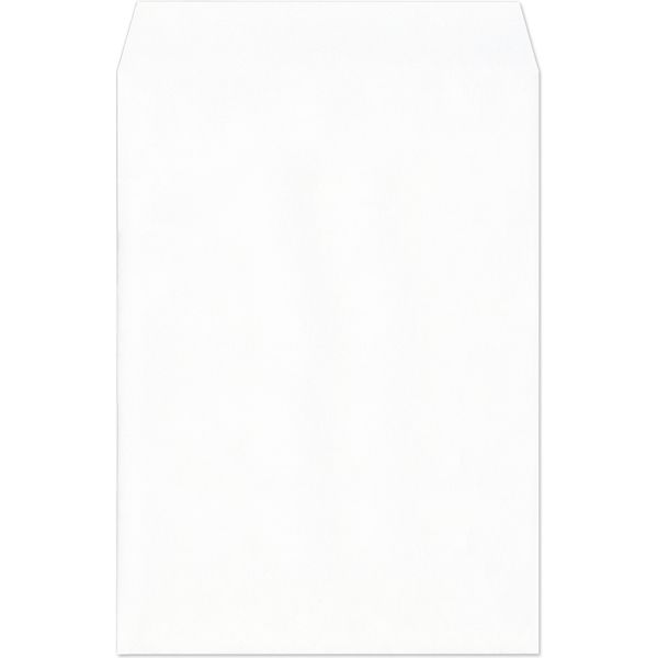 ハート 角２透けないパステルホワイト100ヨコ貼 HT-KR0290 1箱（500枚入）（直送品）