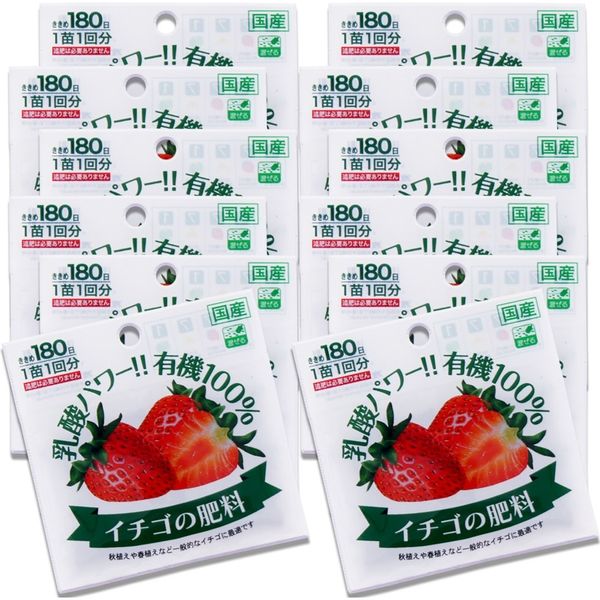 渡辺泰 乳酸発酵　イチゴの肥料　粒状５０ｇ入り×１２袋 WTLP-200287 1セット（12袋入）（直送品）