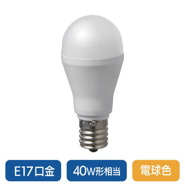 ミニクリプトン形 LED電球 E17口金 60W形相当 760lm 5W小形電球 67