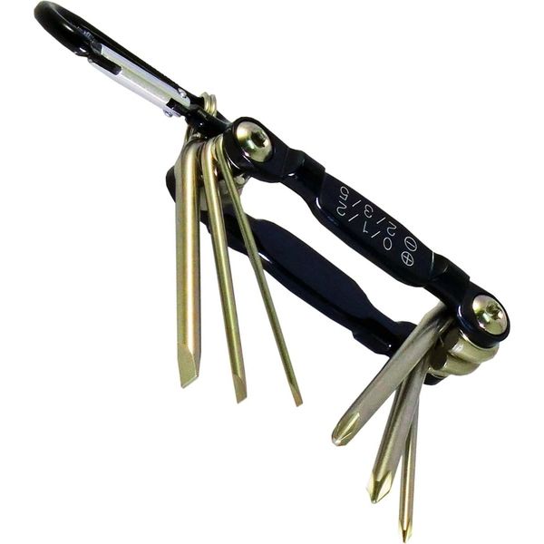 カラビナセット CKS-90R BEST 9pcs．ミニコンビレンチセット(カラビナ付き) 1個