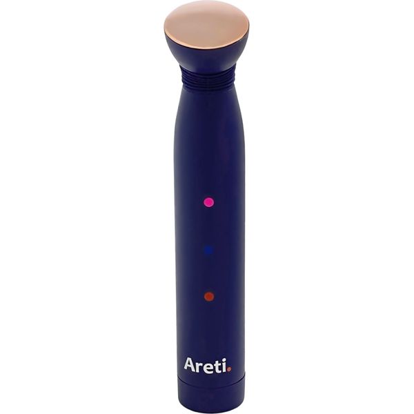 Areti（アレティ） 美顔器 電池式 3色LED ハンディ インディゴ（直送品）