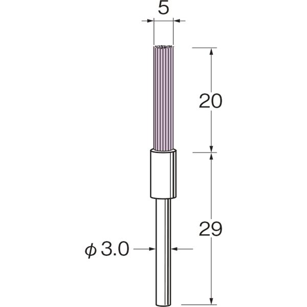 日本精密機械工作 クリストンブリッスル　ピンポイント用 B9052 1個（直送品）