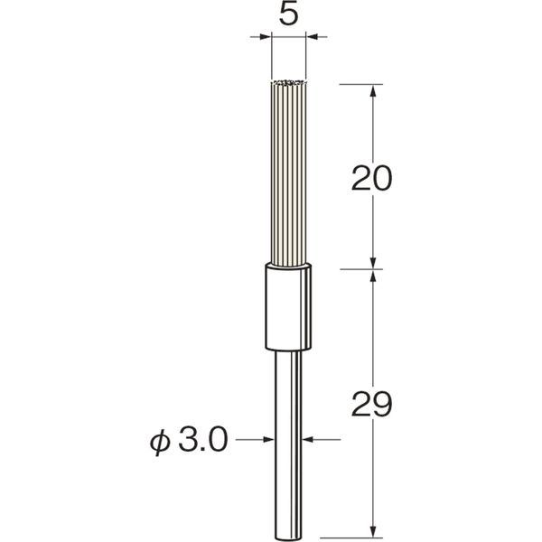 日本精密機械工作 クリストンブリッスル　ピンポイント用 B9056 1個（直送品）