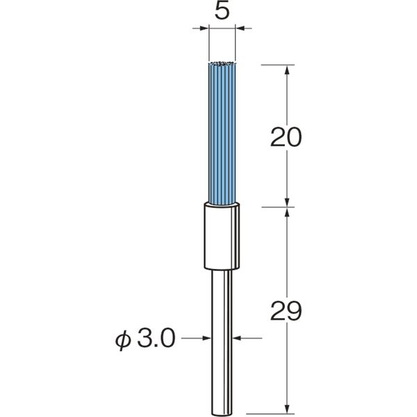 日本精密機械工作 クリストンブリッスル　ピンポイント用 B9055 1個（直送品）