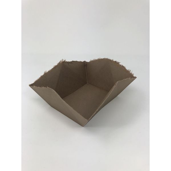MOLZA美の紙工房 ３Ｄ Ｐａｐｅｒ 折り紙トレイ(Ｓ) Ｏｒｉｇａｍｉ Ｔｒａｙ(Ｓ) 10個入×3　ブラウン MX05（直送品）