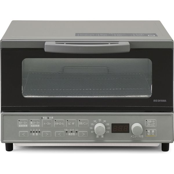 アイリスオーヤマ マイコン式オーブントースター MOT-401-H 1台（直送品）
