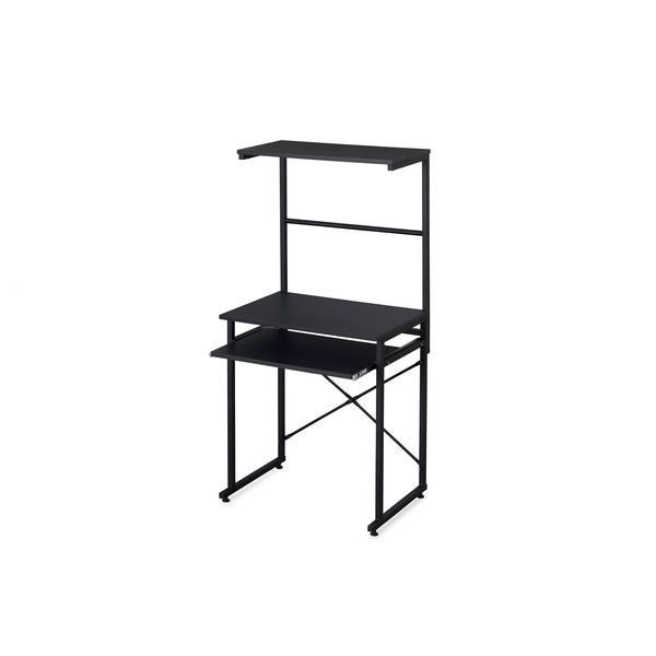 アイリスオーヤマ タワーデスク 幅60×奥行42cm ブラック/ブラック TDK-6042 1台（直送品）