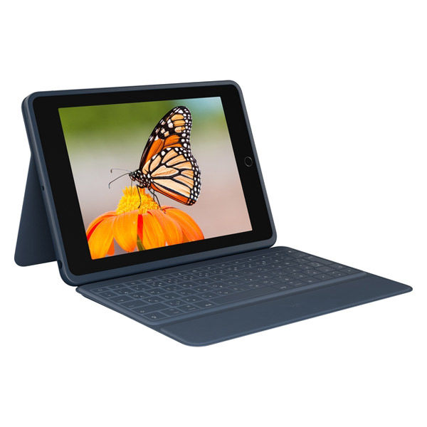 ロジクール 10.2インチiPad（第7/8/9世代）キーボード一体型ケース RUGGED COMBO3/CRAYON IK1054BB 1個