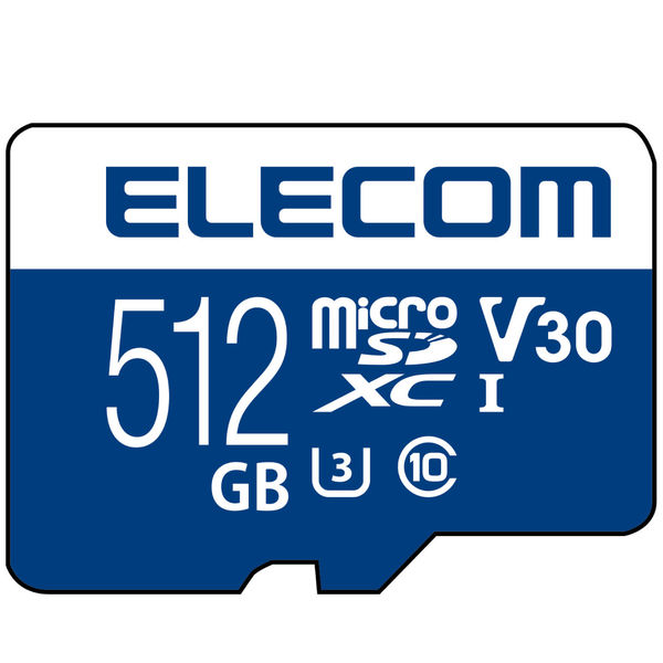 エレコム MicroSDXCカード/データ復旧サービス付/ビデオスピードクラス