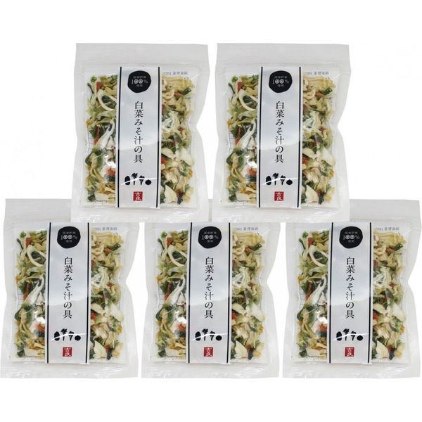 吉良食品　白菜みそ汁の具 40ｇ×5袋 国内産 吉良食品　22661　1セット（5袋）（直送品）