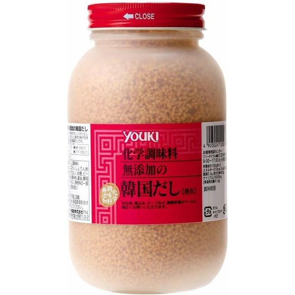 ユウキ食品　化学調味料無添加の韓国だし 400g（ユウキ食品）　22273　1袋（直送品）