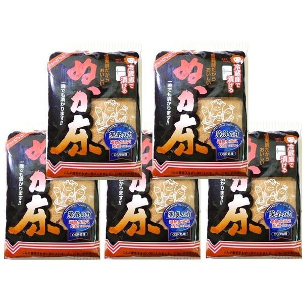 つけもと　ぬか床（冷蔵庫用） 500ｇ×5袋（つけもと）　21309　1袋（直送品）