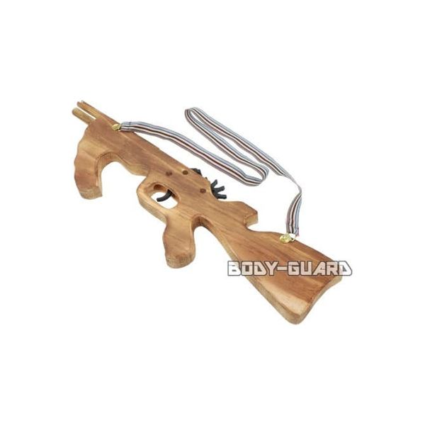 エスエスボディーガード 【鳥獣害対策】木製ゴム銃 ミニライフル