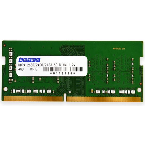 シモンズグランドセール アドテック DDR4ー3200 1個 ADS3200N-H8G 8GB SOーDIMM 260pin PCパーツ