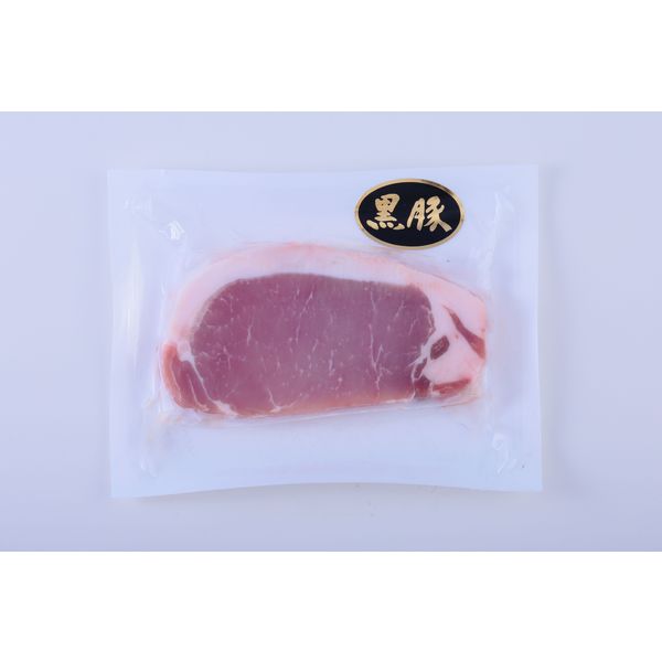 送料無料 鹿児島県産黒豚ロースステーキ セット 60ｇ×5枚 冷凍 食品 肉 惣菜（直送品）