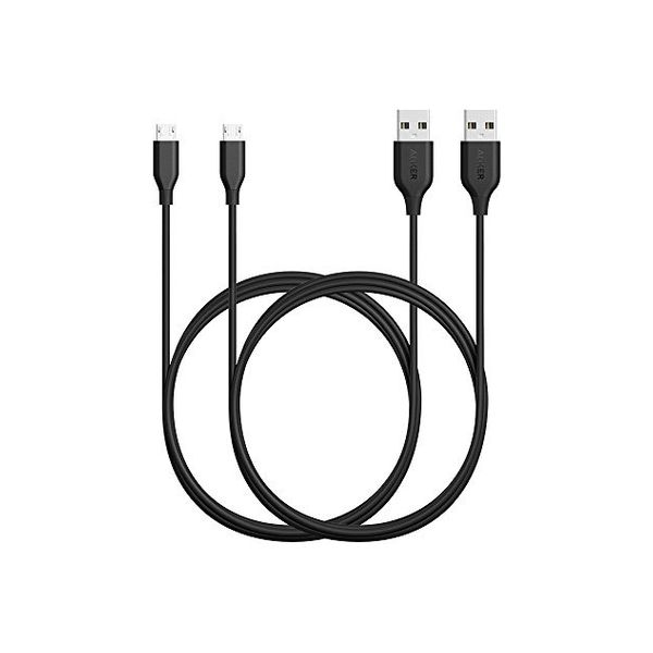 アンカー <2本セット>Anker PowerLine Micro USBケーブル(1.8m