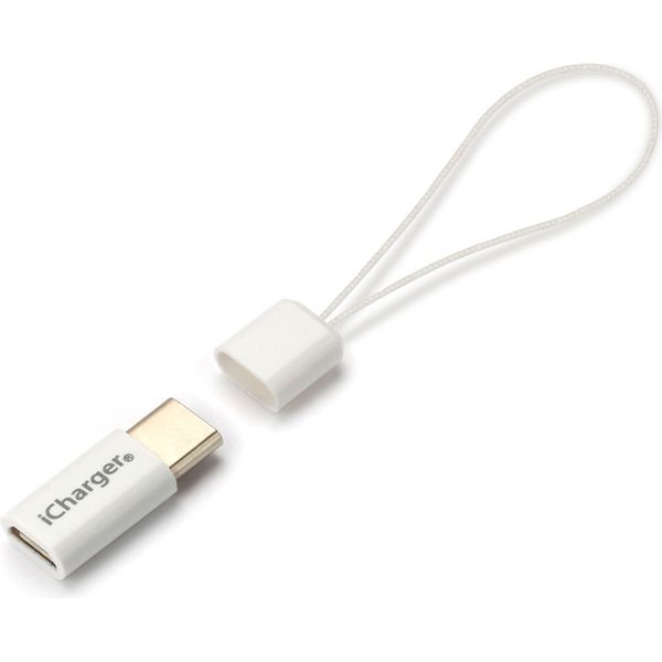 PGA USB Type-C-microUSB 変換アダプタ ホワイト PG-MCCN04 1個 - アスクル