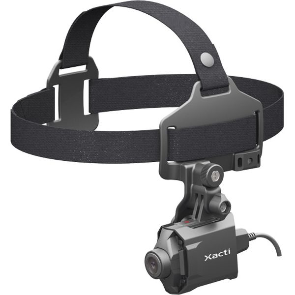 ザクティ 頭部装着型ウェアラブルカメラCX-WE100/110専用 ヘッドマウント AX-HM100 1個（直送品）