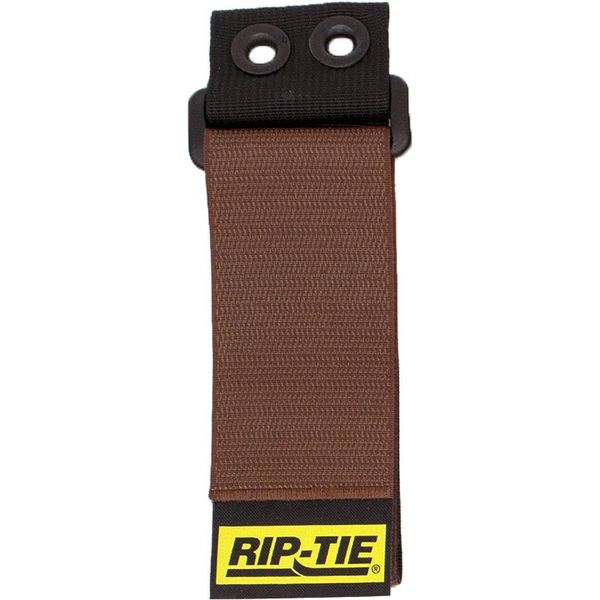 RIP-TIE（リップタイ） シンチストラップEG+ウェビング 50.8mmX558.8mm　10本入 茶 OW-22-G10-BN 1袋(10本)（直送品）