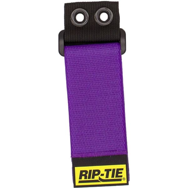 RIP-TIE（リップタイ） シンチストラップEG+ウェビング 50.8mmX711.2mm　10本入 紫 OW-28-G10-V 1袋(10本)（直送品）