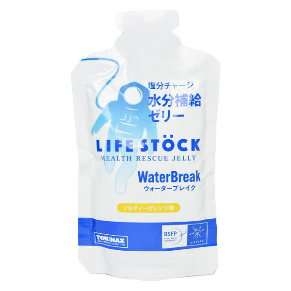 非常食ゼリー LIFESTOCK ライフストック ウォーターブレイク 10個