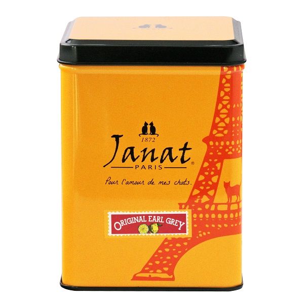 Janat（ジャンナッツ） ブラックシリーズ オリジナルアールグレイ 1缶（200g） - アスクル