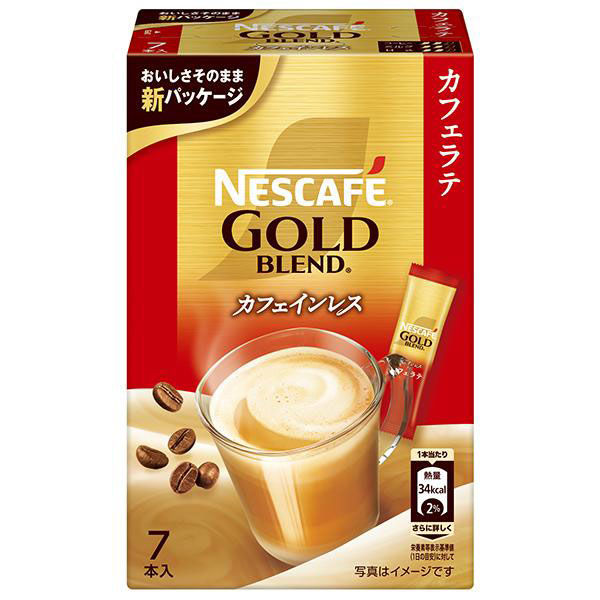 スティックコーヒー】ネスカフェ ゴールドブレンドカフェインレス