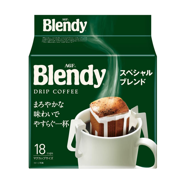 【ドリップコーヒー】味の素AGF ブレンディドリップパック スペシャルブレンド 1パック（18袋入）