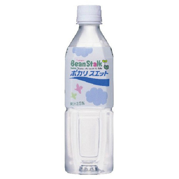 【3ヵ月頃から】雪印ビーンスターク ポカリスエット ペットボトル 500mL 1セット（24本）