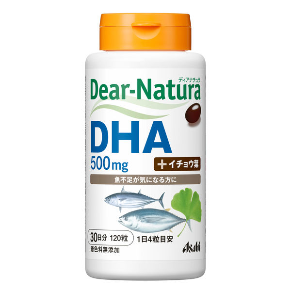 ディアナチュラ（Dear-Natura） DHA 30日分（120粒入） アサヒグループ食品 サプリメント - アスクル