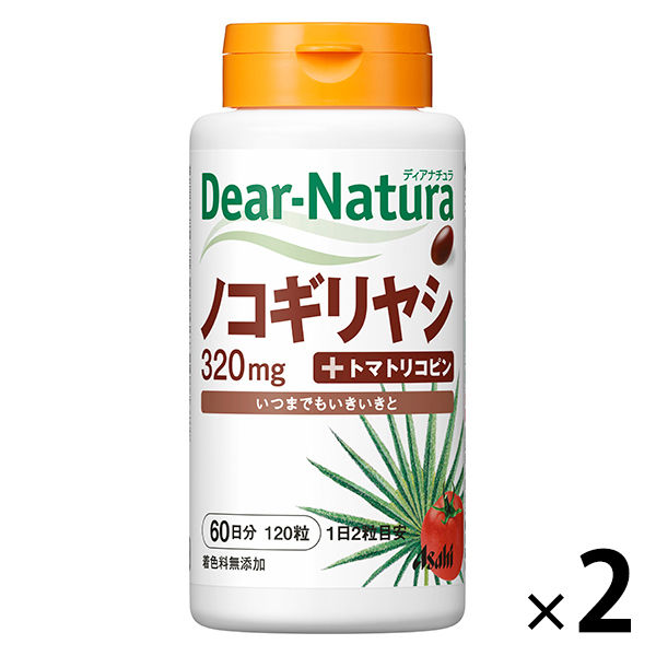 ディアナチュラ（Dear-Natura）　ノコギリヤシwithトマトリコピン　1セット（60日分×2個）　アサヒグループ食品　サプリメント
