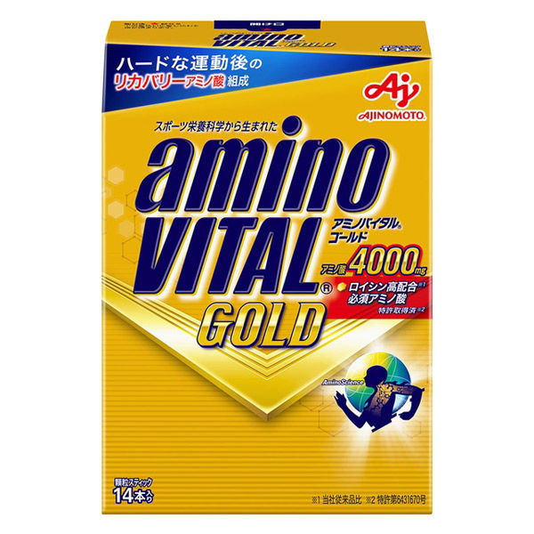 アミノバイタル ゴールド 1箱（4.5g×14本） 味の素 アミノ酸