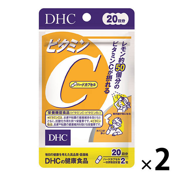 DHC ビタミンC 20日分/40粒×2袋 ビタミンB・美容 ディーエイチシー