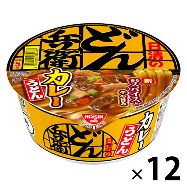 日清食品 日清のどん兵衛 カレーうどん（西日本版） 12食