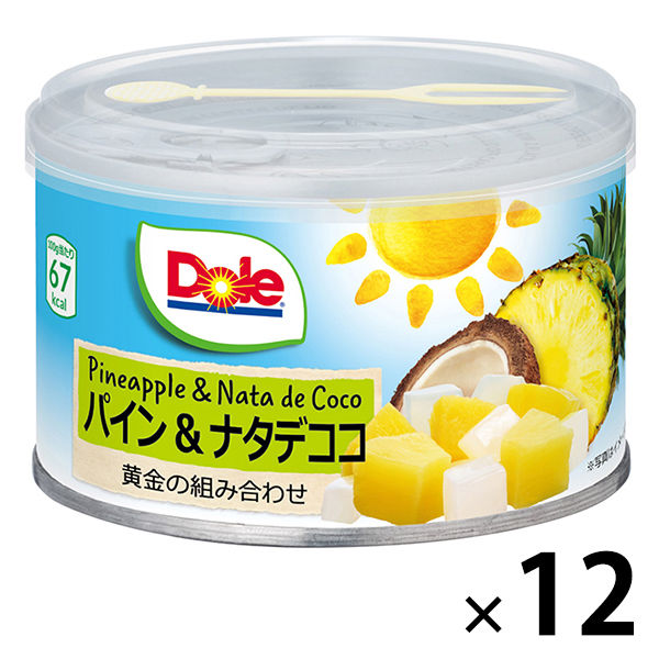 ドール パイン＆ナタデココ 227g 12缶 - アスクル