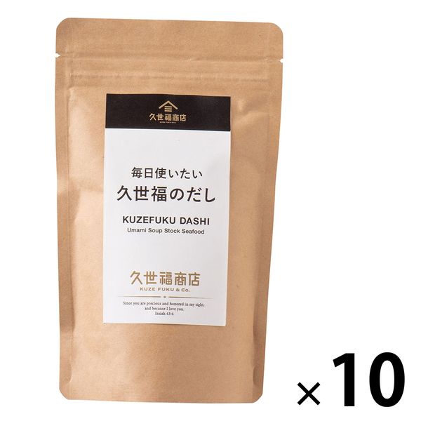 【10個セット】久世福商店 久世福のだし　35ｇ（7g×5包入）