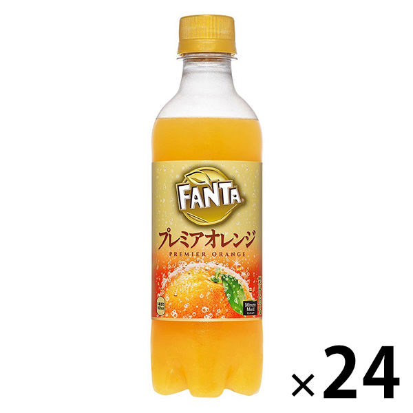 【炭酸飲料】　ファンタ プレミア オレンジ 380ml 1箱（24本入）