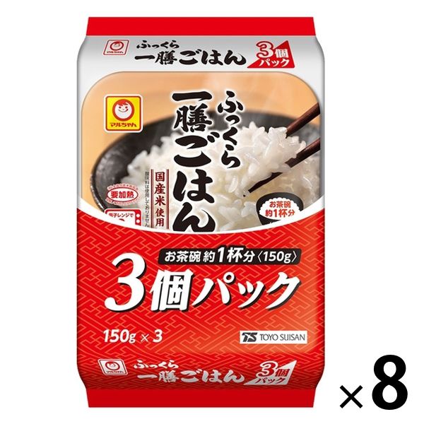 パックごはん 6食 ふっくら一膳ごはん（3食入）× 2個 東洋水産 米加工品 包装米飯