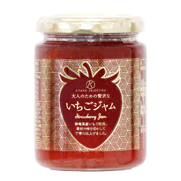 北野エース】 大人のための贅沢ないちごジャム 1個 - アスクル