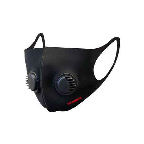 エアージェイ Wエアーベンチレーションマスク BK GT-MASK2 BK ４個（直送品）