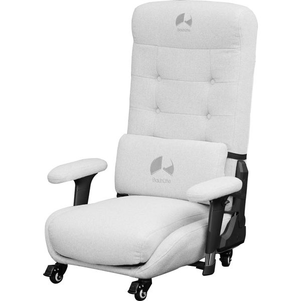 【車上渡し】Bauhutte(バウヒュッテ) ゲーミング座椅子 ホワイト GX-350-WH 1台（直送品）
